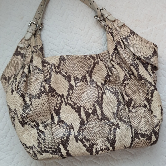 Kooba Pythonskin hobo bag - Picture 2 of 6